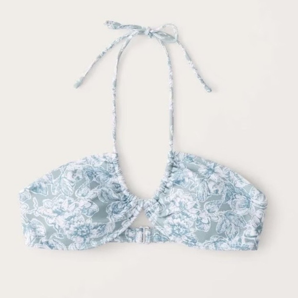 Abercrombie Floral Halter Bikini set